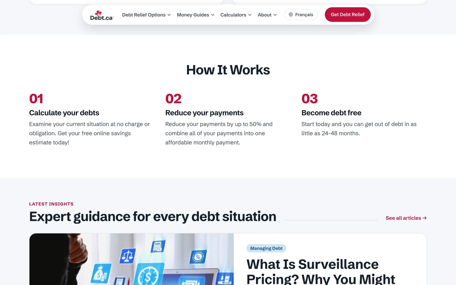 Debt.ca preview