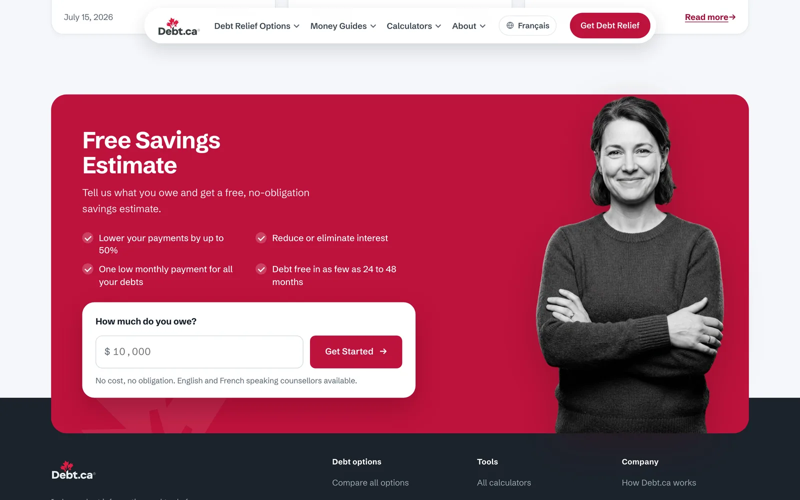 Debt.ca preview