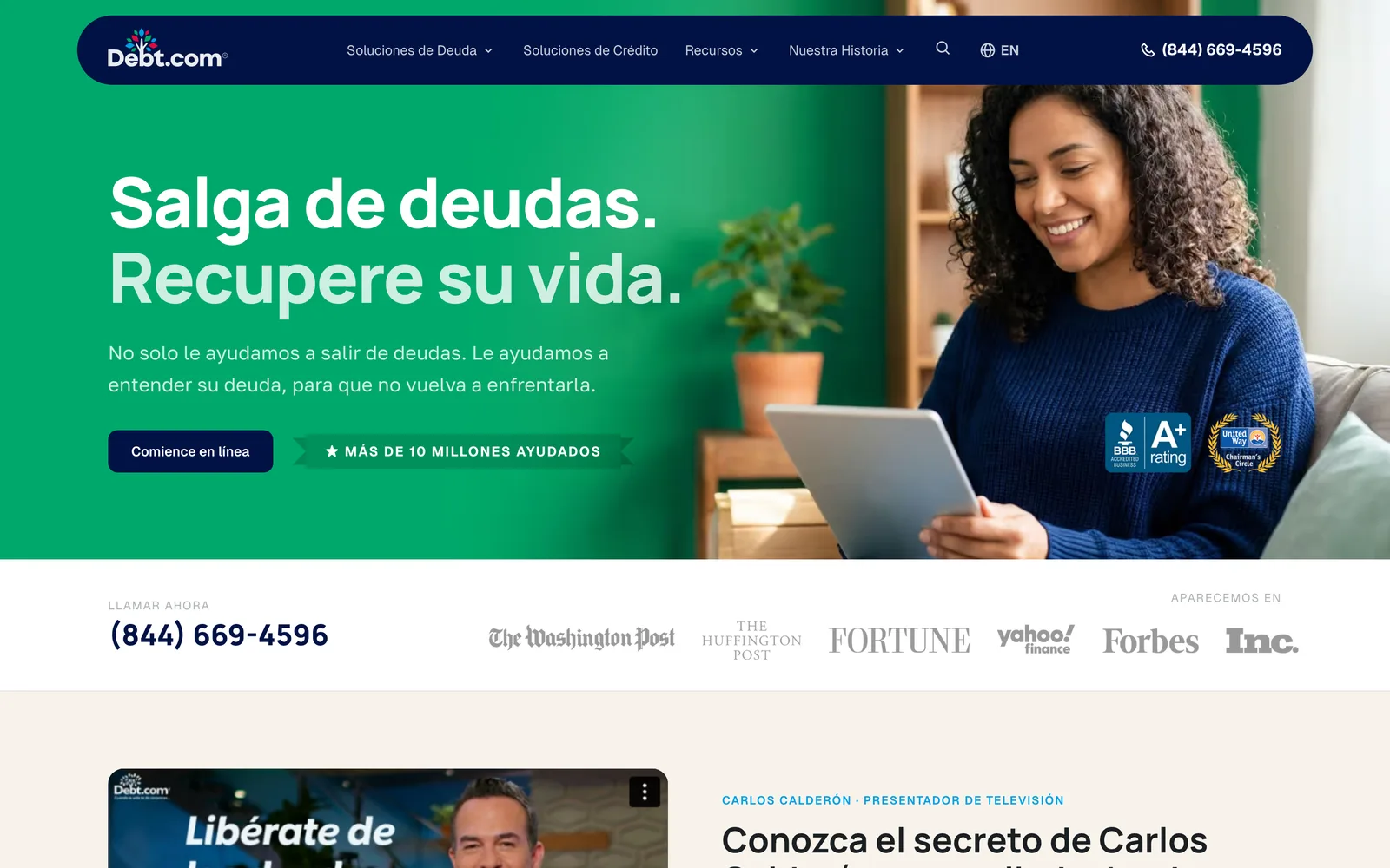 Debt.com preview