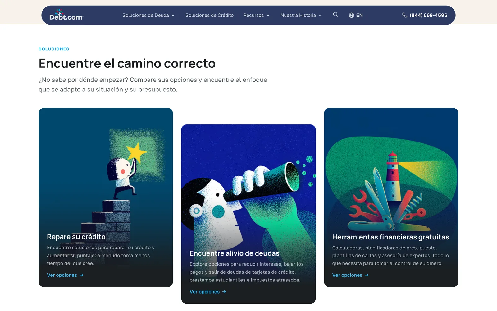 Debt.com preview