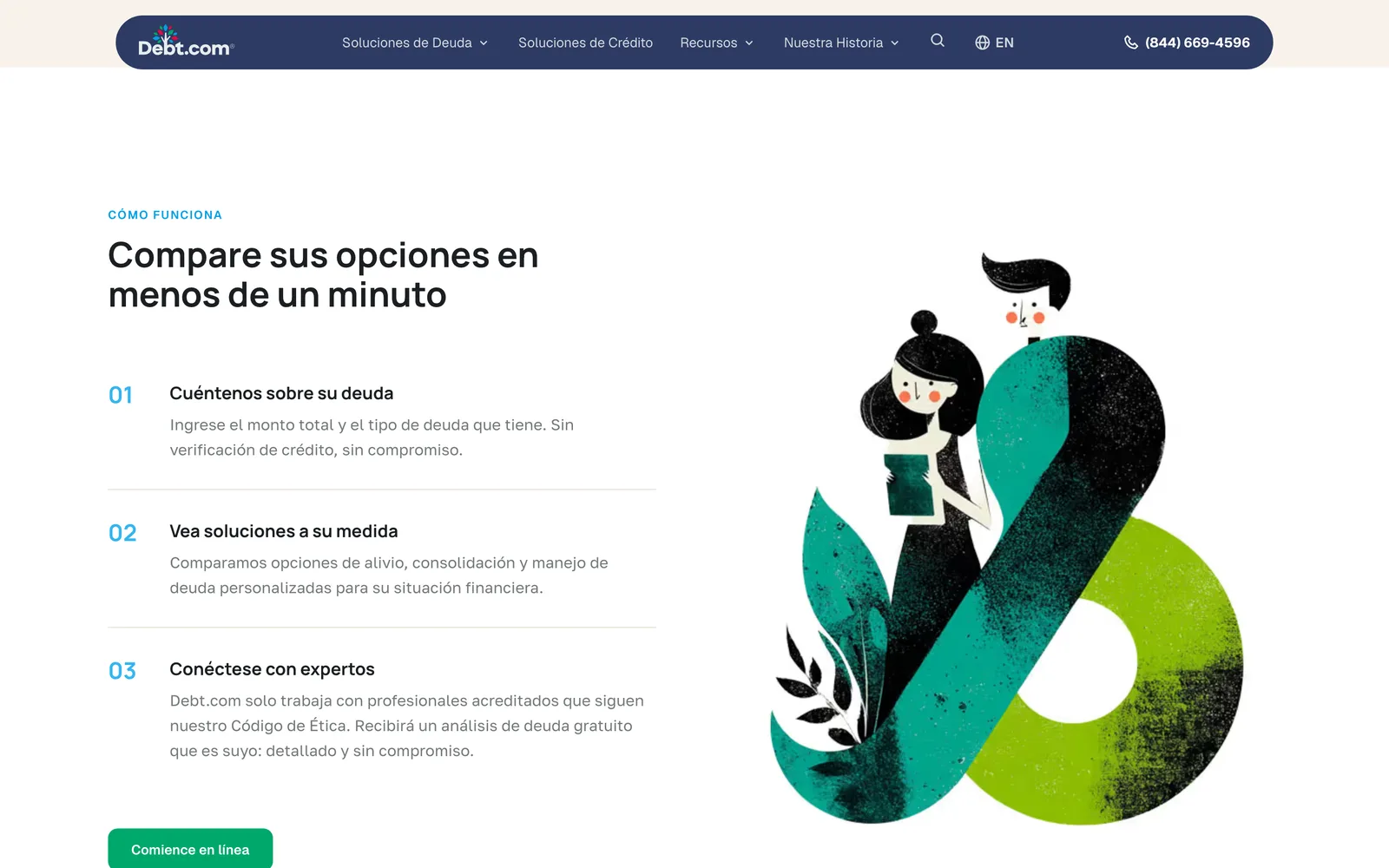 Debt.com preview