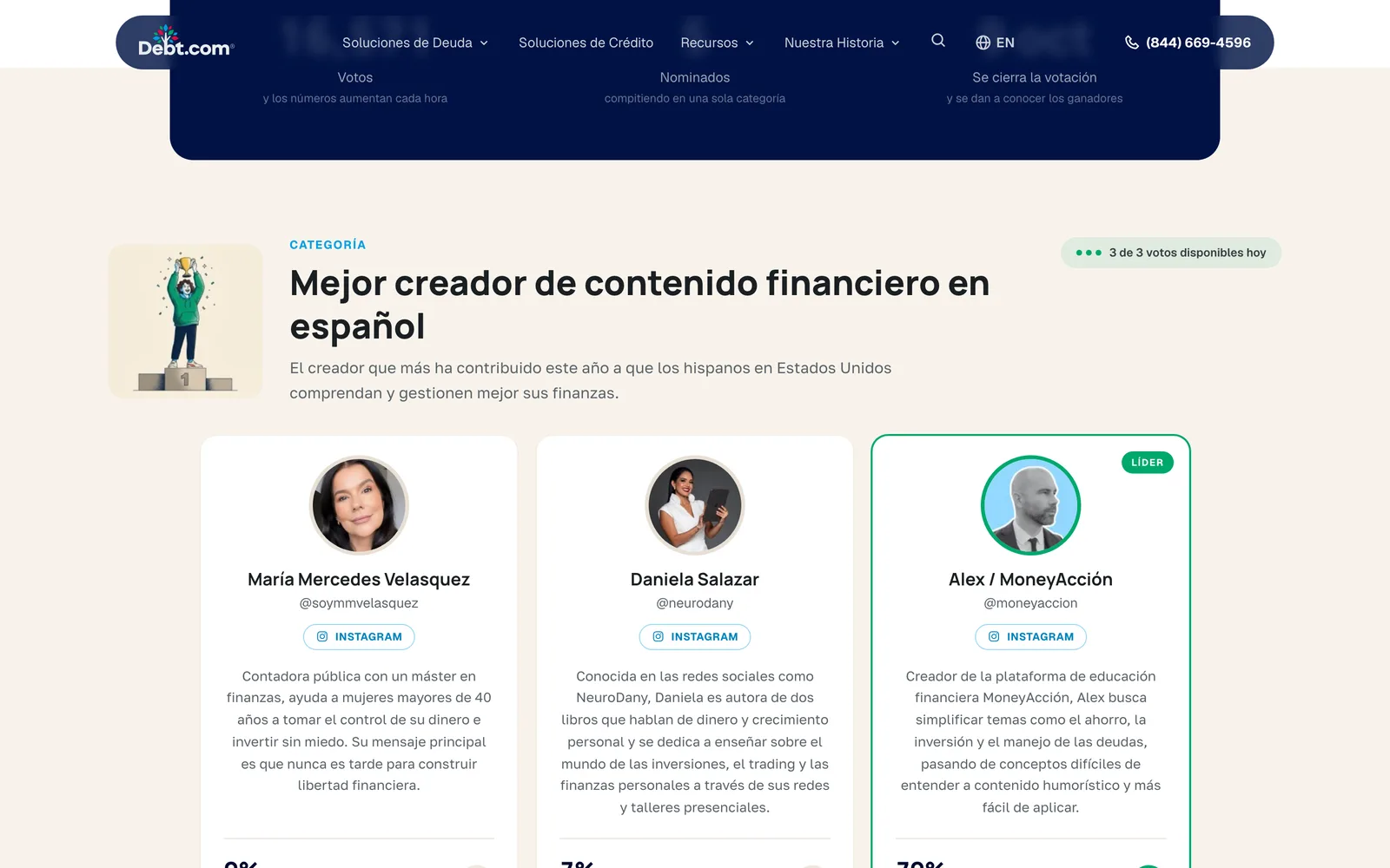 Debt.com preview