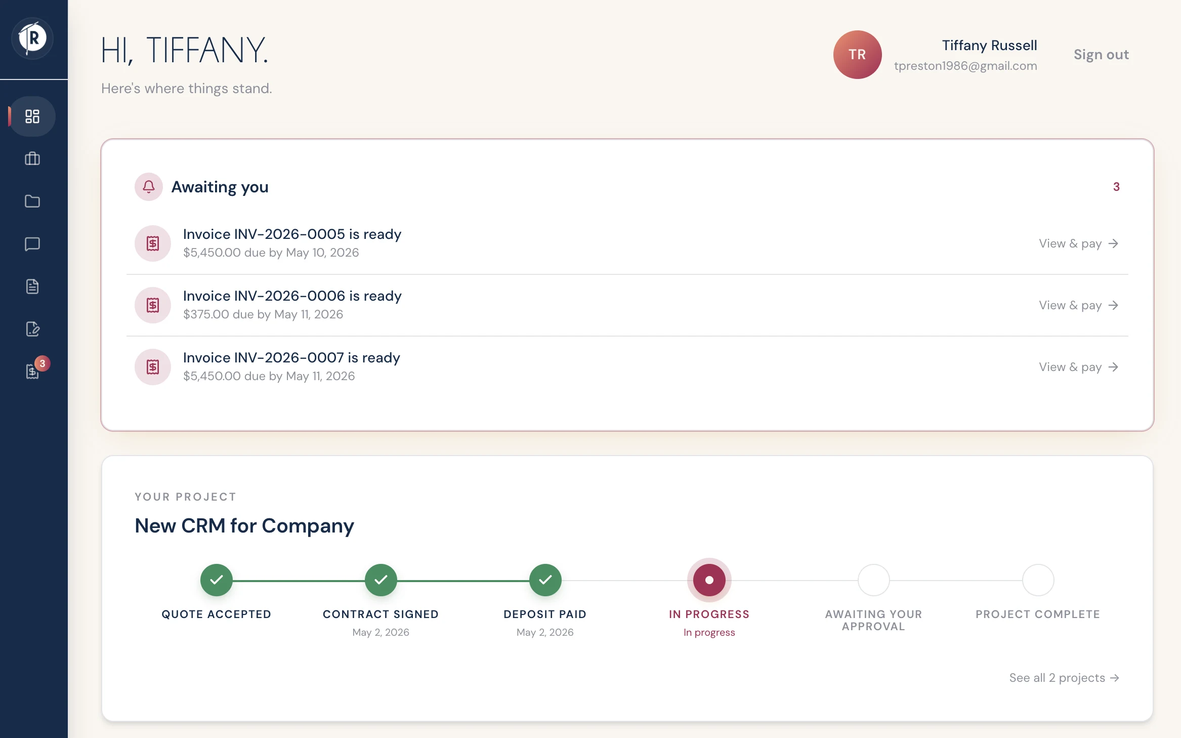 Client Portal — preview