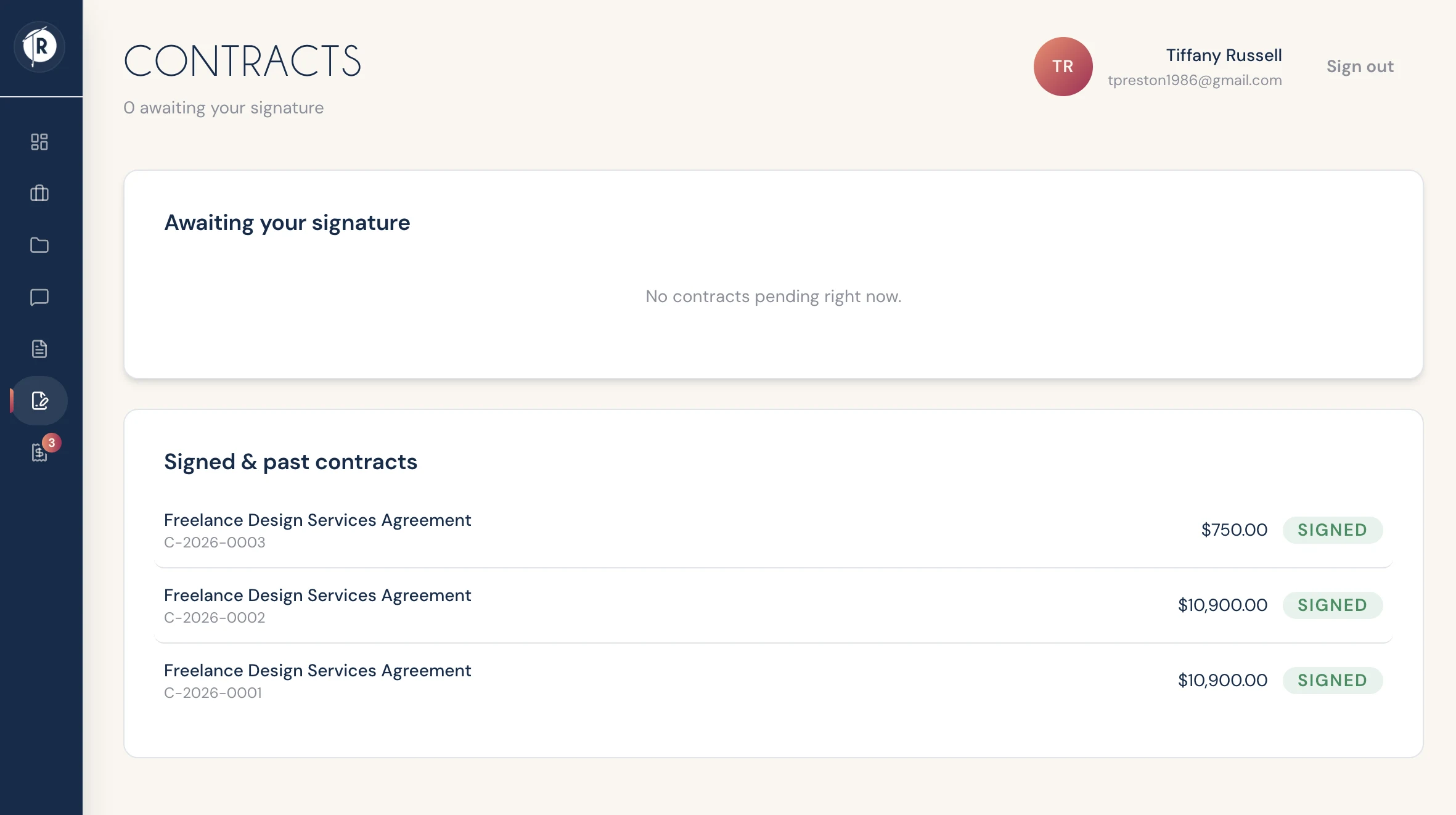 Client Portal — preview