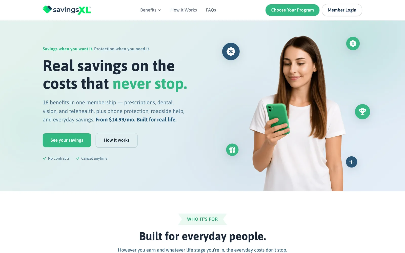 SavingsXL preview